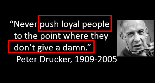 Loyal employees are worth MUCH MORE than their weight in gold.